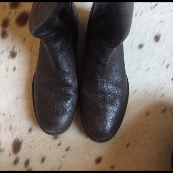 Tory Burch Brown Leather Riding Boots sz 8 - Picture 5 of 5